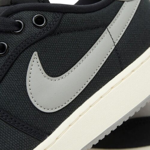 NIKE AIR JORDAN 1 KO LOW SHADOW BLACK SAIL MEDIUM GREY DX498 002 - Image 6