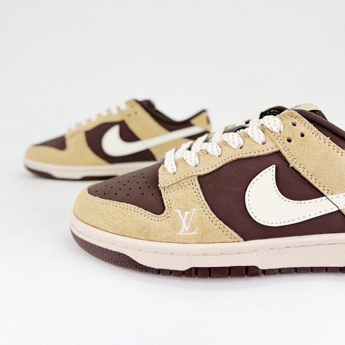 NIKE SB DUNK LOW X LOUIS VUITTON BROWN - Image 6