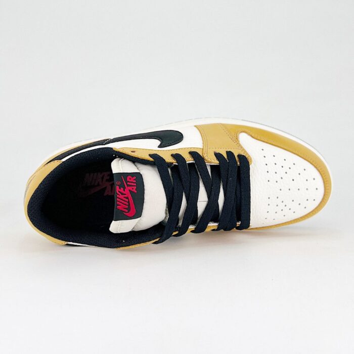 NIKE AIR JORDAN 1 LOW OG ROOKIE OF THE YEAR YELLOW WHITE CZ0790 107 - Image 5