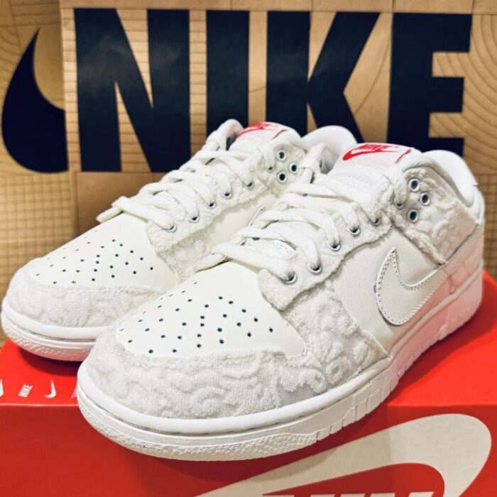 NIKE DUNK LOW GIVE HER FLOWERS WHITE FZ3775 133 - Image 7