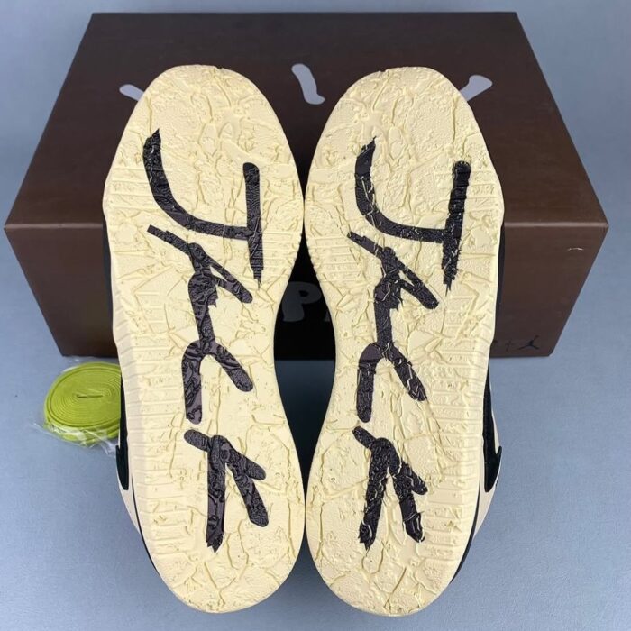 NIKE AIR JORDAN JUMPMAN JACK BRIGHT CACTUS X TRAVIS SCOTT MUSLIN BLACK BRIGHT CACTUS FZ8117 102 - Image 7