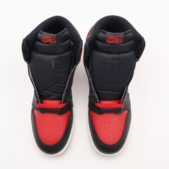 NIKE AIR JORDAN HIGH 85 BRED BLACK VARSITY RED WHITE HV6674 067 - Image 6