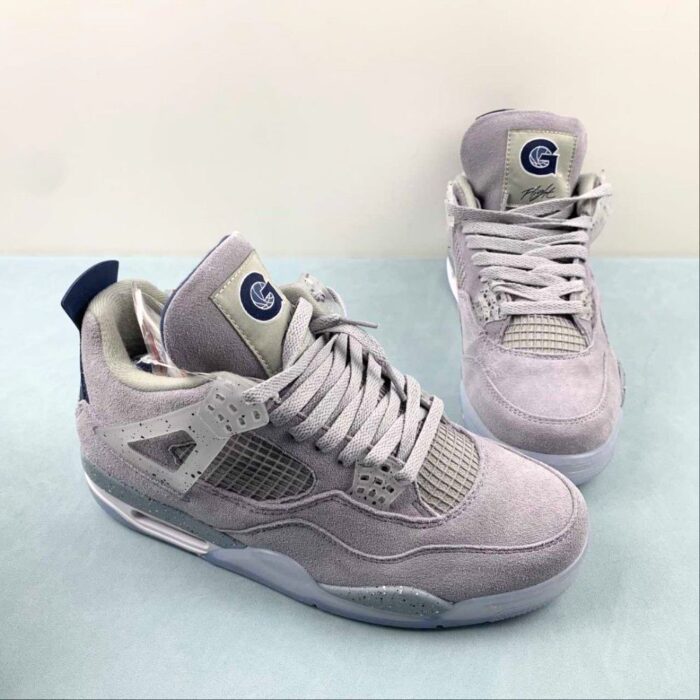 NIKE AIR JORDAN 4 RETRO GEORGETOWN PE GREY 1043505 - Image 5