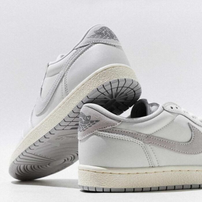 NIKE AIR JORDAN 1 LOW 85 NEUTRAL GREY FB9933 100 - Image 3