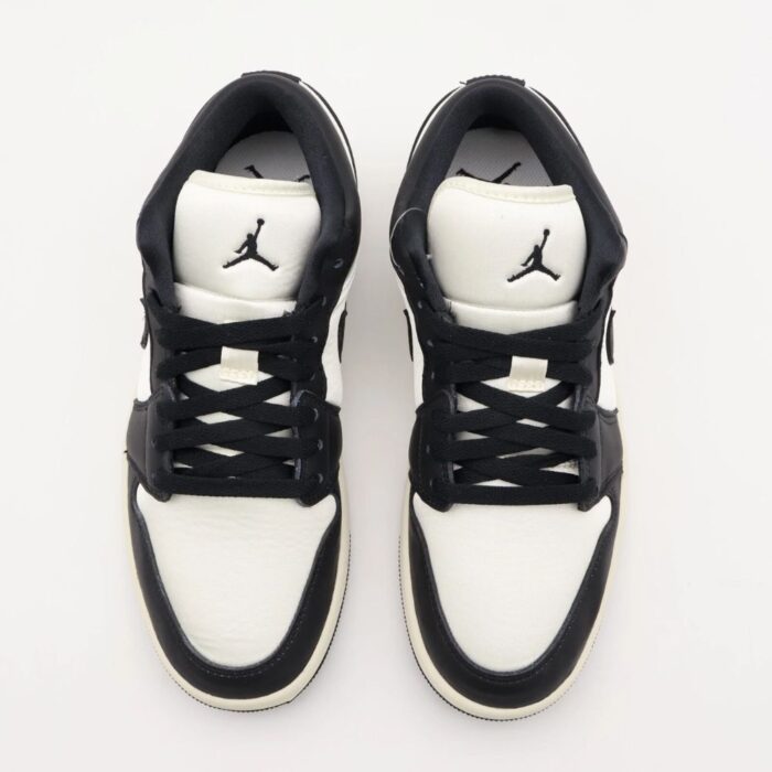 NIKE AIR JORDAN 1 LOW VINTAGE PANDA FB9893 101 - Image 6