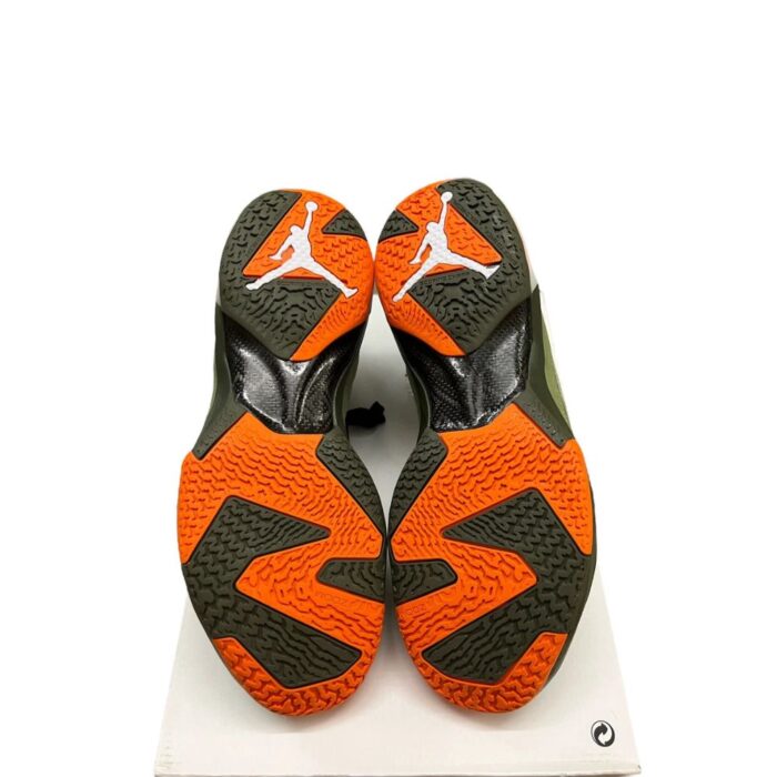 NIKE AIR JORDAN 37 COLLAB UNDEFEATED MILITARY GREEN DV6255 300 - Image 6