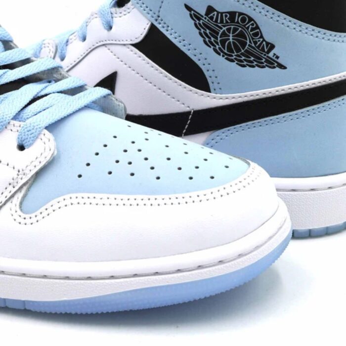 NIKE AIR JORDAN 1 MID SE ICE BLUE 2023 DV1308 104 - Image 6