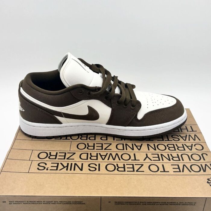 NIKE AIR JORDAN 1 LOW LIGHT OLIVE DV0426 301 - Image 5