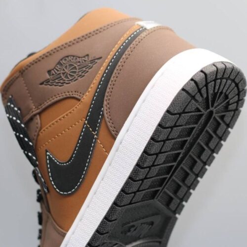 NIKE AIR JORDAN 1 MID SE EARTH TONE DC7294 200 - Image 7