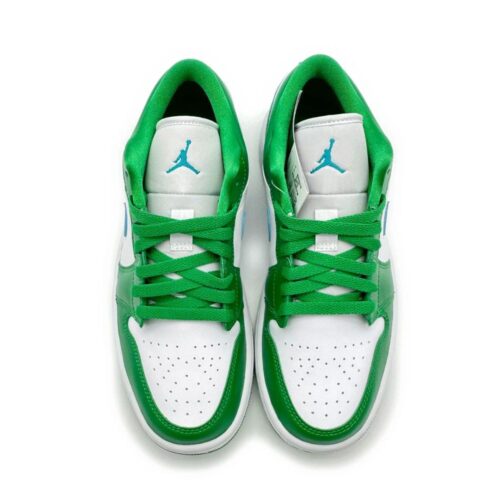 NIKE AIR JORDAN 1 LOW LUCKY GREEN DC0774 304 - Image 6