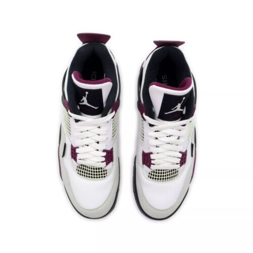 NIKE AIR JORDAN 4 RETRO PSG PARIS SAINT GERMAIN CZ5624 100 - Image 6