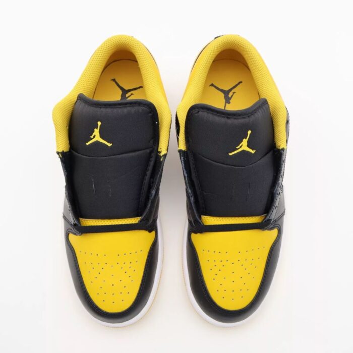 NIKE AIR JORDAN 1 LOW YELLOW OCHRE 553560 072 - Image 6