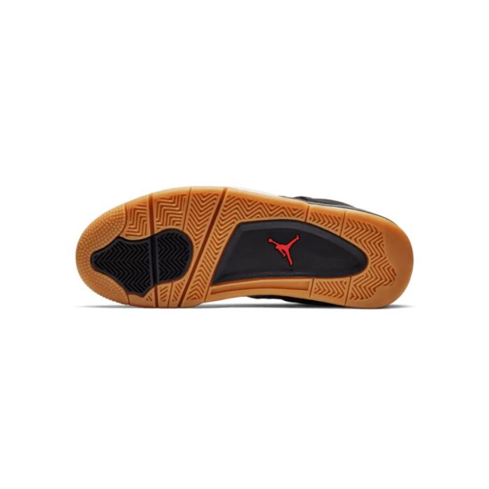 NIKE AIR JORDAN 4 RETRO LASER BLACK GUM CI1184 001 - Image 6