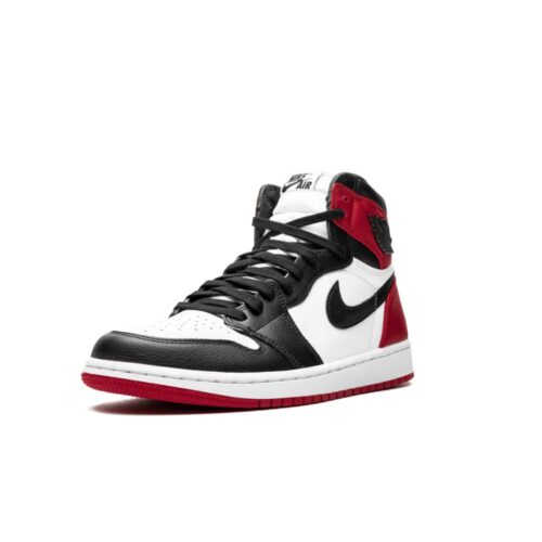 NIKE AIR JORDAN 1 RETRO HIGH SATIN BLACK TOE CD0461 016 - Image 7