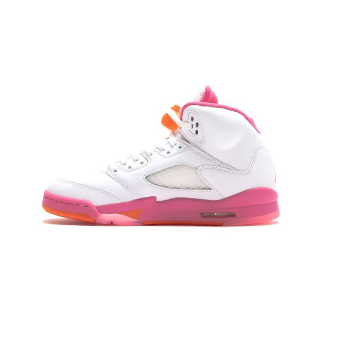 NIKE AIR JORDAN 5 RETRO PINKSICLE SAFETY ORANGE 440892 168 - Image 3