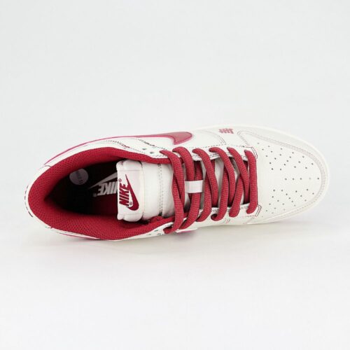 Nike SB Dunk Low X Undefeted Red White - Image 7