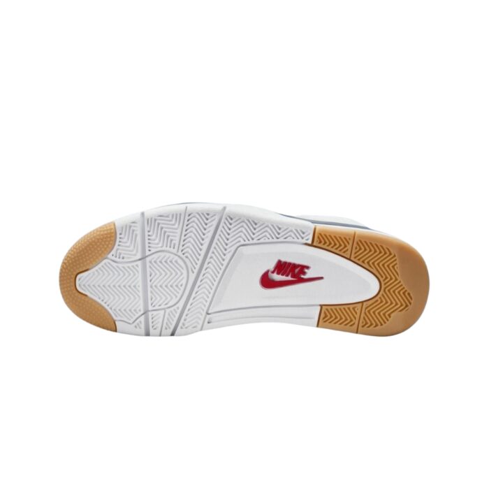 NIKE AIR JORDAN 4 SUMMIT WHITE NAVY NEUTRAL GREY GUM YELLOW VARSITY RED DR5415 100 - Image 6