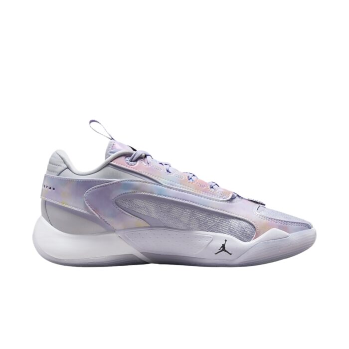 NIKE AIR JORDAN LUKA 2 NEBULA FOOTBALL GREY BLACK OXYGEN PURPLE DX8733 005 - Image 2