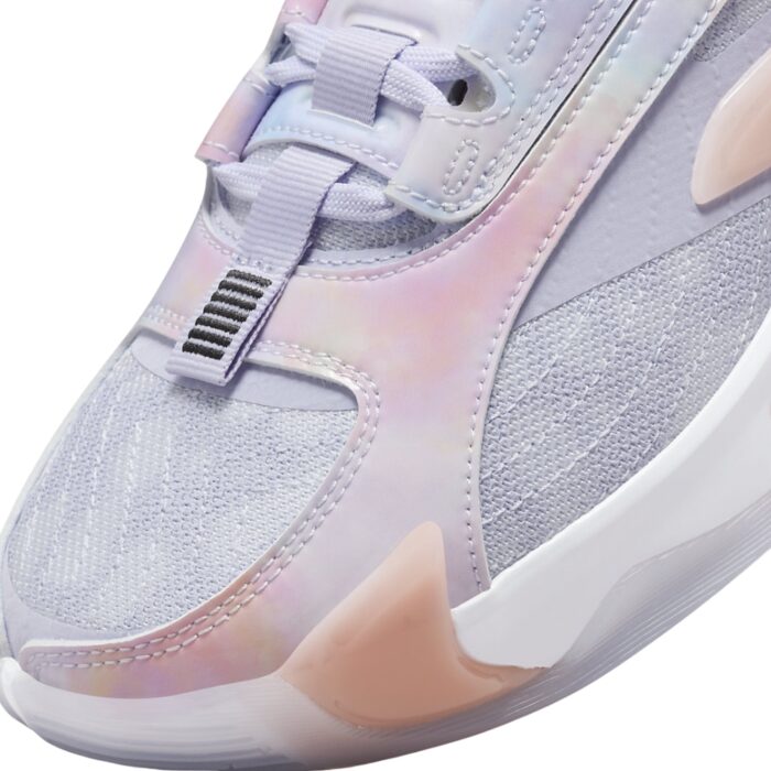 NIKE AIR JORDAN LUKA 2 NEBULA FOOTBALL GREY BLACK OXYGEN PURPLE DX8733 005 - Image 4