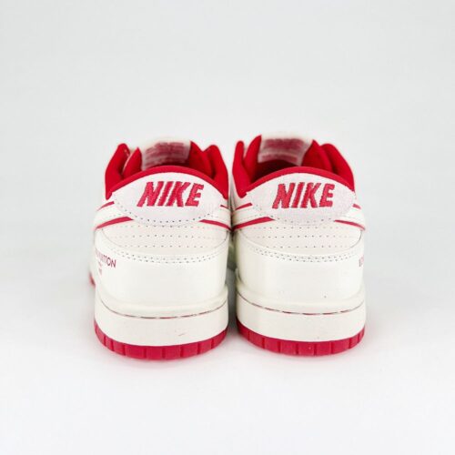 Nike SB Dunk Low X Louis Vuitton Red White - Image 3