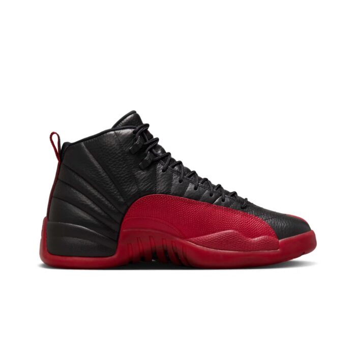 NIKE AIR JORDAN 12 FLU GAME 2025 BLACK VARSITY RED CT8013 060 - Image 2