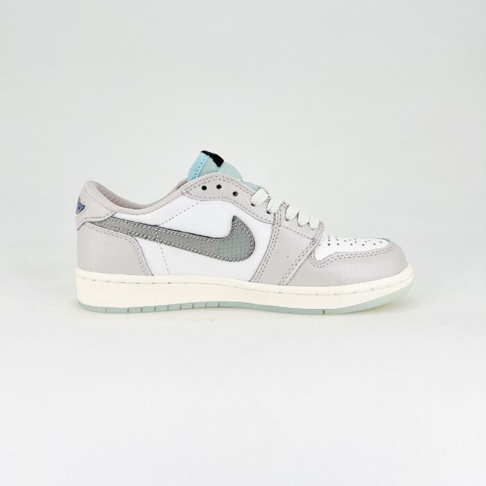 NIKE AIR JORDAN 1 LOW LUNAR NEW YEAR SUMMIT WHITE PHOTON DUST BARELY GREEN HF3144 100 - Image 7