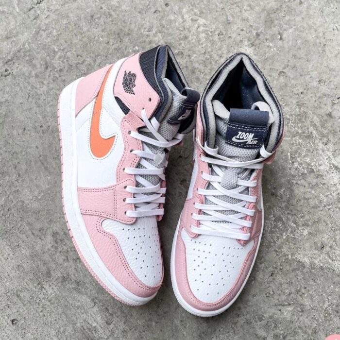 NIKE AIR JORDAN 1 HIGH ZOOM CMFT PINK GLAZE CACTUS FLOWER CT0979 601 - Image 2