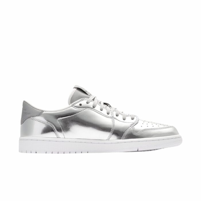 NIKE AIR JORDAN 1 LOW PINNACLE METALLIC SILVER 852549 003 - Image 2