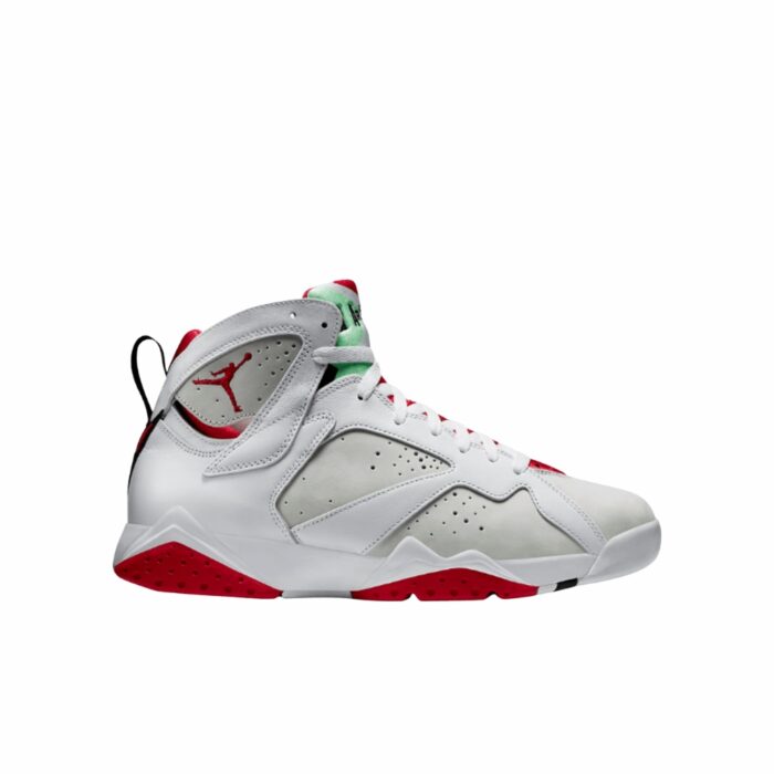NIKE AIR JORDAN 7 RETRO HARE WHITE TRUE RED LIGHT SILVER TOURMALINE 304775 125 - Image 2