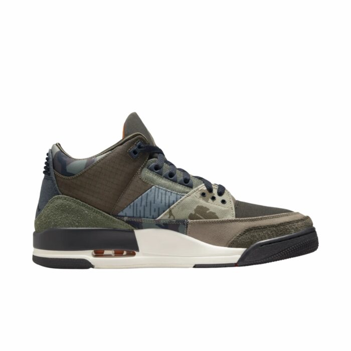 NIKE AIR JORDAN 3 RETRO PATCHWORK CAMO D01830 200 - Image 2