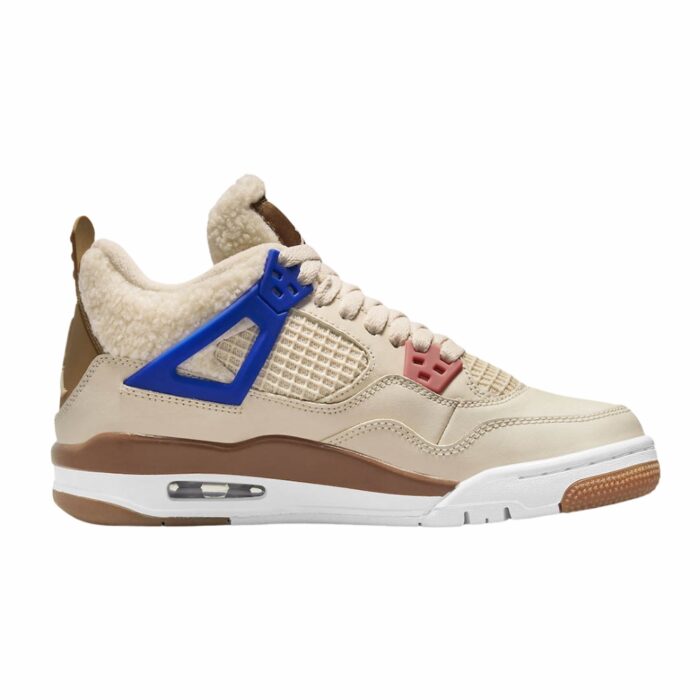 NIKE AIR JORDAN 4 RETRO WHERE THE WILD THINGS ARE SAIL UNIVERSITY RED HEMP BARELY VOLT DH0572 264 - Image 2