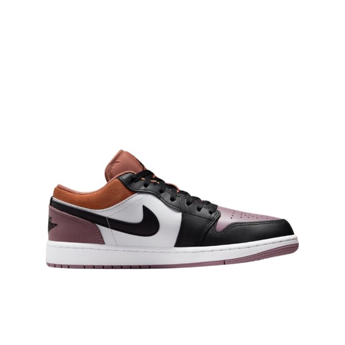 NIKE AIR JORDAN 1 LOW J MAUVE PHANTOM TOTAL ORANGE WHITE NIGHT MAROON FB9907 102 - Image 2