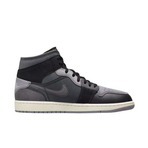 NIKE AIR JORDAN 1 MID CRAFT INSIDE OUT BLACK DM9652 001 - Image 2