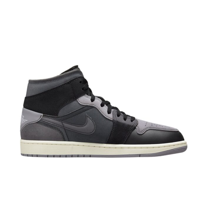 NIKE AIR JORDAN 1 MID CRAFT INSIDE OUT BLACK DM9652 001 - Image 2
