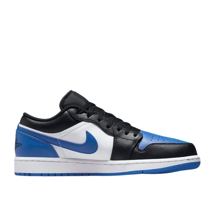 NIKE AIR JORDAN 1 LOW TOE ROYAL BLUE WHITE BLACK 554558 140 - Image 2