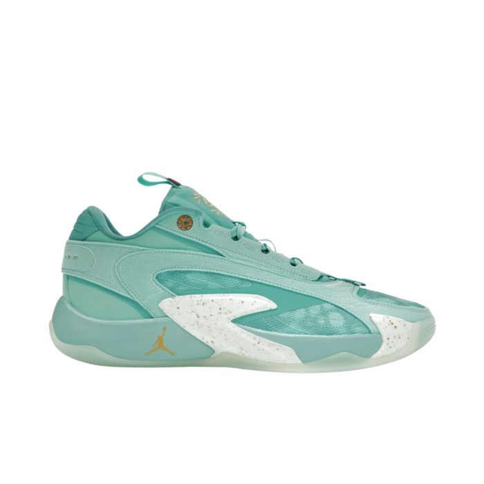 NIKE AIR JORDAN LUKE 2 MATADOR TROPICAL TWIST METALLIC GOLD WASHED TEAL BARELY GREEN DX8733 300 - Image 2