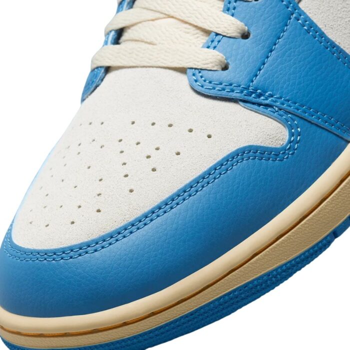 NIKE AIR JORDAN 1 LOW VINTAGE UNC GREY DZ5376 469 - Image 7