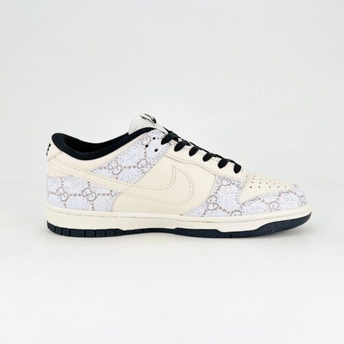 Nike Dunk Low X Gucci Mickey White Cream - Image 6