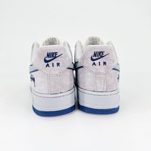 Nike SB Dunk Low X Stussy X Bearbrick Grey Navy - Image 7