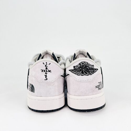 NIKE AIR JORDAN 1 LOW X TRAVIS SCOTT X FRAGMENT DESIGN OG SP DARK GRAY WHITE - Image 5