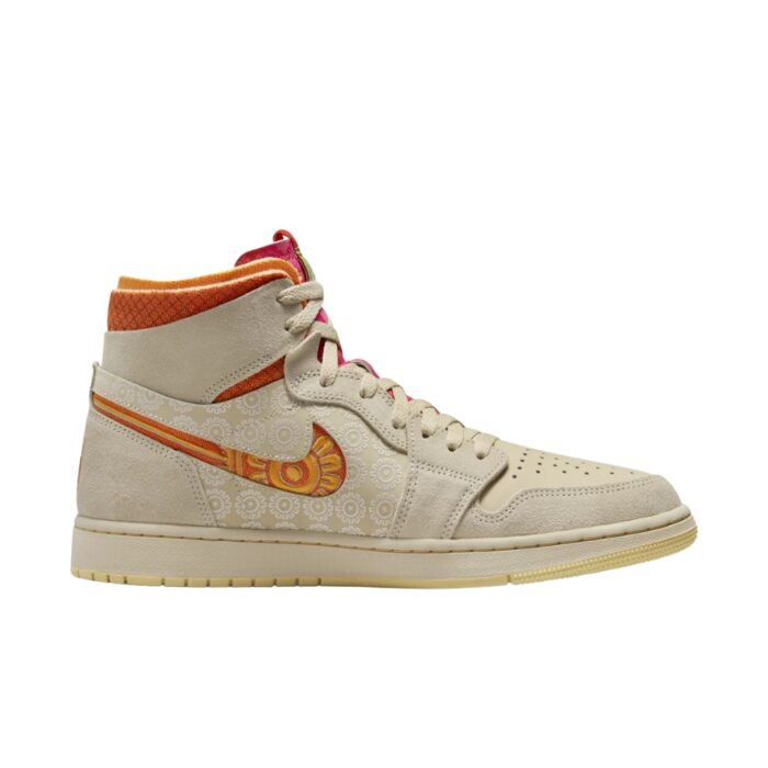 NIKE AIR JORDAN 1 HIGH ZOOM CMFT SOMOS FAMILIA RATTAN KUMQUAT LEMON WASH STARFISH FB2931 288 - Image 2