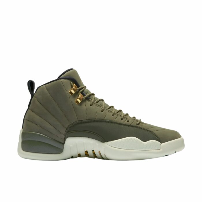 NIKE AIR JORDAN 12 RETRO CHRIS PAUL CLASS OF 2003 OLIVE CANVAS BLACK SAIL 130690 301 - Image 2