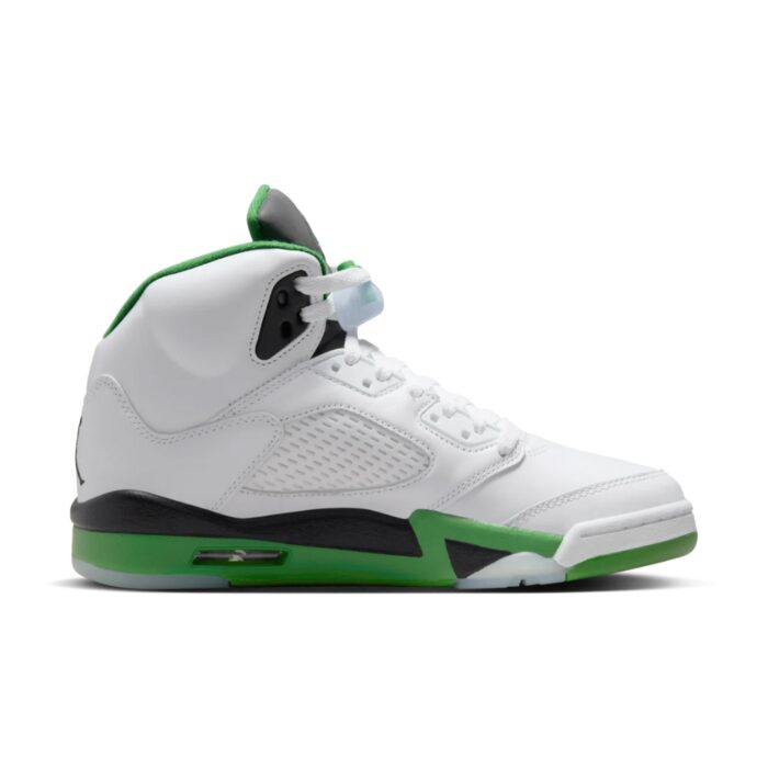 NIKE AIR JORDAN 5 LUCKY GREEN BLACK ICE BLUE WHITE DD9336 103 - Image 2