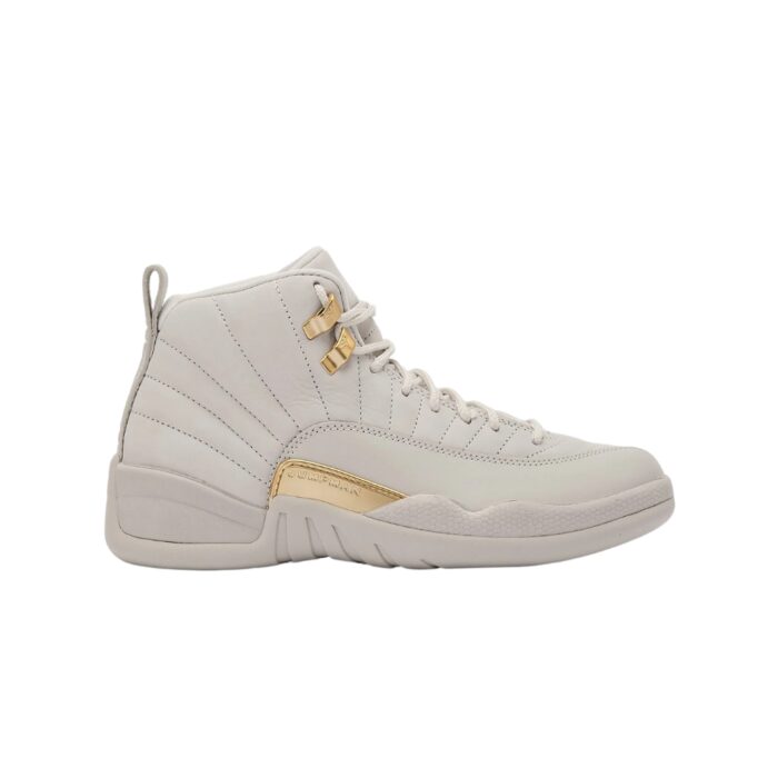 NIKE AIR JORDAN 12 RETRO PHANTOM METALLIC GOLD WHITE FD9101 007 - Image 2