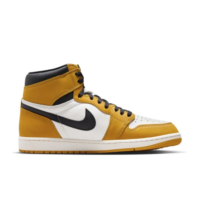 NIKE AIR JORDAN 1 HIGH OG YELLOW OCHRE BLACK SAIL DZ5485 701 - Image 2