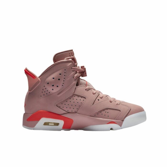 NIKE AIR JORDAN 6 RETRO ALEALI MAY RUST PINK BRIGHT CRIMSON CI0550 600 - Image 2