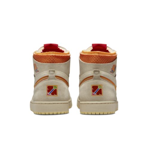 NIKE AIR JORDAN 1 HIGH ZOOM CMFT SOMOS FAMILIA RATTAN KUMQUAT LEMON WASH STARFISH FB2931 288 - Image 5