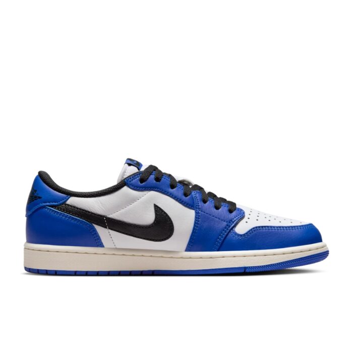 NIKE AIR JORDAN 1 LOW GAME ROYAL WHITE BLACK GAME ROYAL SAIL CZ0790 140 - Image 2