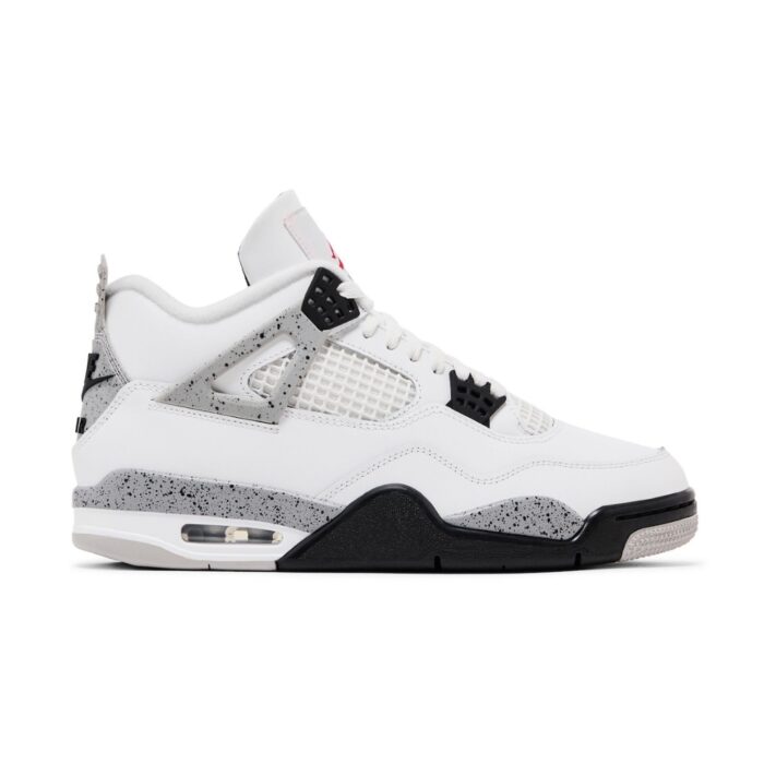 NIKE AIR JORDAN 4 WHITE CEMENT 2025 SUMMIT WHITE FIRE RED TECH GREY BLACK FV5029 100 - Image 2