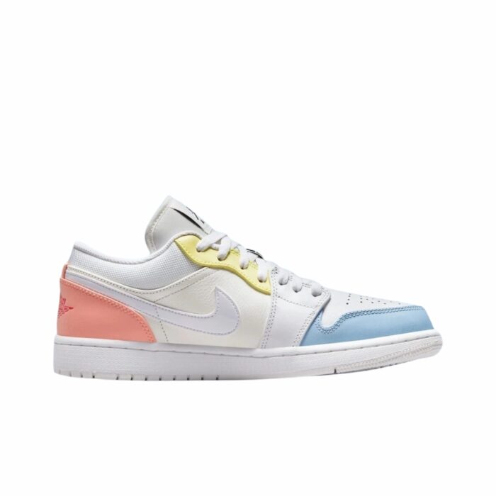 NIKE AIR JORDAN 1 LOW TO MY FIRST COACH SAIL WHITE LIGHT ZITRON SUMMIT WHITE DJ6909 100 - Image 2